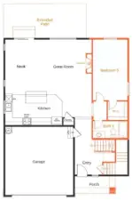 floorplan drawing for illustrative purposes only