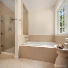 Soak away your worries as you watch the clouds floating by.