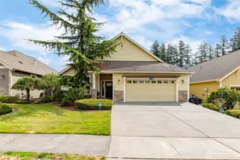 Welcome to 1716 Grand Ave in the Big Fir Active Adult Community. Energy Saving Solar Panels!!