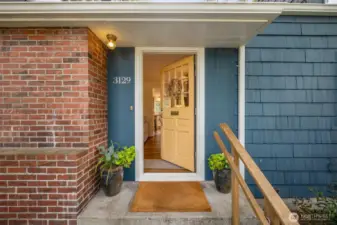 Elegant and inviting entry welcomes you home.