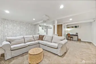 A great space to kick back and relax.