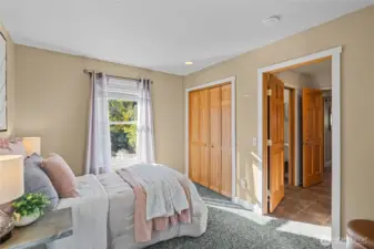 Main floor bedroom
