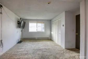 Primary bedroom with en suite bath