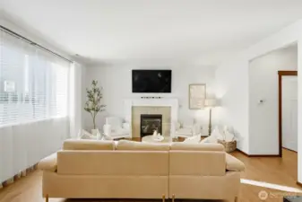 Lots of space in the livingroom