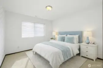 2nd large bedroom **viturally staged**