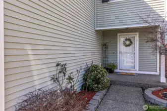 The home has been professionally pressure washed.