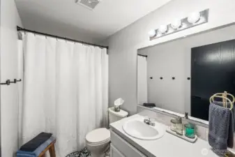 Full bath on first floor
