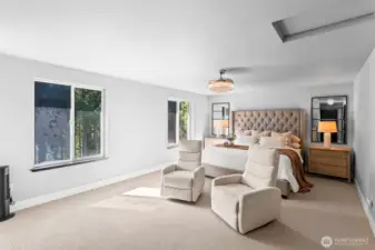 Primary bedroom upstairs