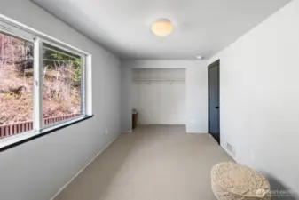 Primary walk in closet