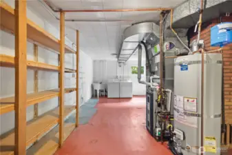 Storage and laundry area