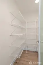 Walk-in pantry