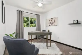 Bedroom #4 is more intimate and would make a great office or guest room if desired.