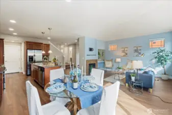 Open concept living