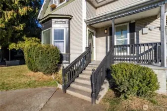 Steps leading to your new front door