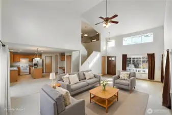 Ceiling Fan  Virtually Staged