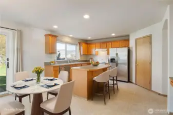 Dining Room  Virtually Staged