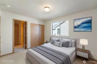 Bedroom 2  Virtually Staged