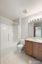 Main Bathroom  Virtually Staged