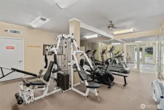 Latitudes fitness room