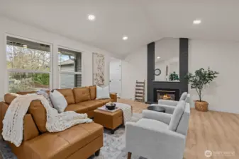 New LVP flooring and fresh paint make the living spaces sparkle and shine.