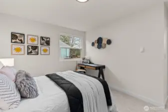 All trim, hardware, flooring, and lighting throughout the home are brand new!