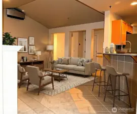 Heat pump with A/C for year round comfort