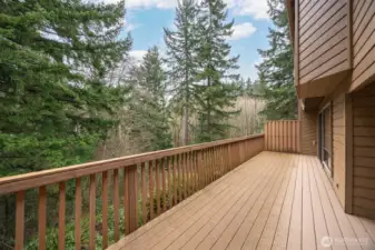 deck off kitchen