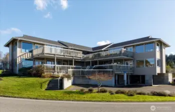 Street view of Parker Rd Condos - 905 is lower right