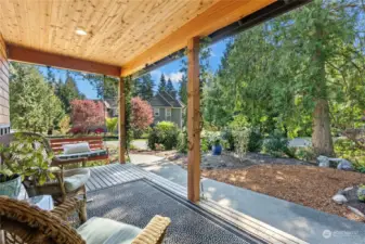 It's almost like living in a treehouse as this home is surrounded by mature Cedar and Douglas Fir trees!