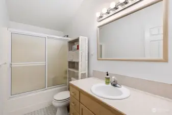 Upstairs bathroom