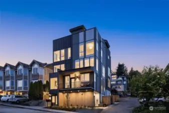 This brand new home on Aloha St in Lower Queen Anne is built by Blackwood Homes!