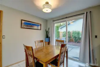 Dining area