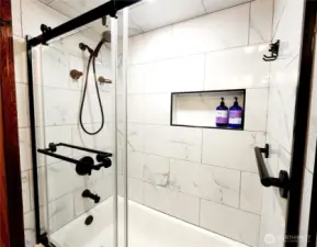 Hall bathroom / shower