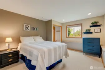 Downstairs bedroom...