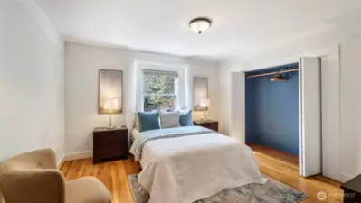 Primary bedroom on main floor