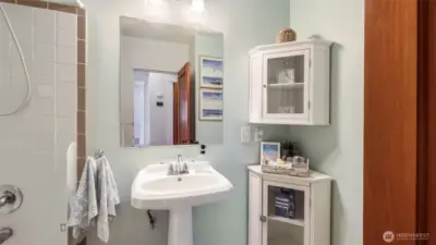 Full bath on main floor