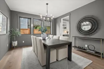 Formal dining room