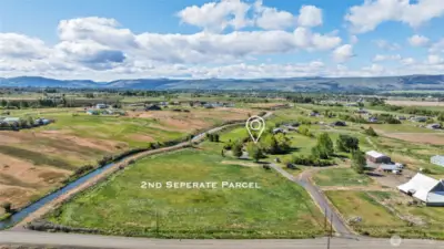 3.17 acre 2nd Parcel included in sale (total of 6.4 acres)