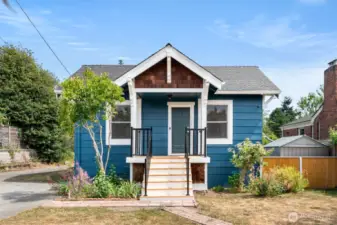 new exterior paint and decking