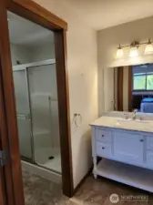 Master bathroom