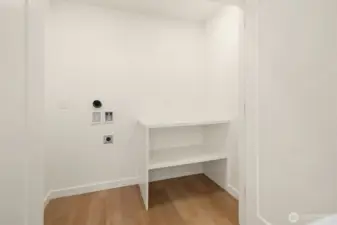 Laundry area upstairs