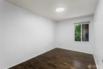 Unit B Bedroom alternate view with closet