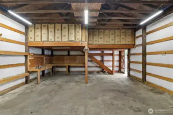 Loft space, could be finished for possible office space....
