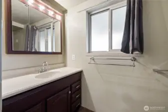 Downstairs bathroom.