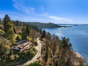 This four-bedroom, 2.75 home is filled with spectacular western views of sunsets, Sound, Olympic Mountain Range, Vashon and Blake Islands.