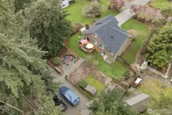 Spacious half acre property