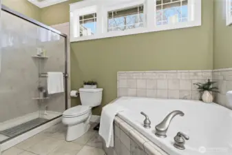 5 piece primary bathroom