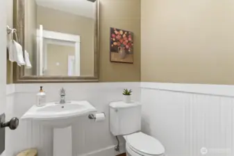 Main-level half bath