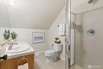 Upstairs bathroom