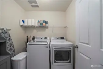 upstairs laundry room